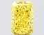 3.54 Ct. Fancy Vivid Yellow Yellow Radiant Lab Grown Diamond