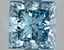 3.17 Ct. Fancy Vivid Blue Princess Lab Grown Diamond