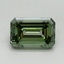 2.07 Ct. Fancy Vivid Green Emerald Lab Grown Diamond