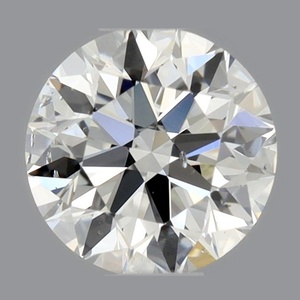 Round diamond — real photo