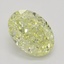1.01 Ct. Fancy Yellow Oval Diamond