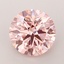 3.00 Ct. Fancy Vivid Pink Round Lab Grown Diamond