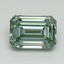 3.02 Ct. Fancy Vivid Green Emerald Lab Grown Diamond