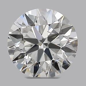 Round diamond — real photo