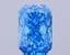 3.82 Ct. Fancy Vivid  Blue Radiant Lab Grown Diamond