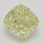 1.07 Ct. Fancy Light Yellow Cushion Diamond