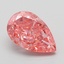 3.01 Ct. Fancy Pink Pear Lab Grown Diamond