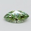 1.09 Ct. Fancy Vivid Green Marquise Lab Grown Diamond