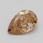 0.37 Ct. Fancy  Brown Pear Lab Grown Diamond