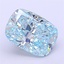2.03 Ct. Fancy Intense Blue Cushion Lab Grown Diamond
