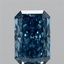 2.0 Ct. Fancy Vivid Blue Radiant Lab Grown Diamond