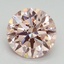 3.28 Ct. Fancy Vivid Pink Round Lab Grown Diamond