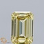 1.01 Ct. Fancy Intense  Yellow Emerald Lab Grown Diamond