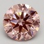 2.30 Ct. Fancy Intense Pink Round Lab Grown Diamond