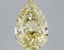3.07 Ct. Fancy Intense  Yellow Pear Lab Grown Diamond