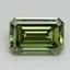 2.03 Ct. Fancy Vivid Green Emerald Lab Grown Diamond