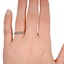 The Juna Ring, smallzoomed in top view on a hand