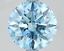 2.62 Ct. Fancy Vivid Blue Round Lab Grown Diamond