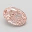 1.02 Ct. Fancy Vivid Pink Oval Lab Grown Diamond