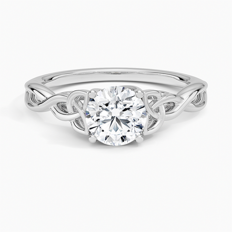 Celtic Knot Engagement Ring - Love Knot