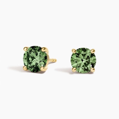 Pacific Green Lab Diamond Stud Earrings (2 ct. tw.)