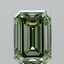 2.05 Ct. Fancy Vivid Green Emerald Lab Grown Diamond