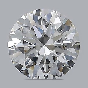 Round diamond — real photo