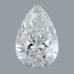 Pear diamond — real photo