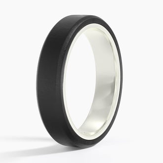 Jett Black 5mm Wedding Ring