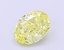 1.11 Ct. Fancy Intense  Yellow Oval Lab Grown Diamond