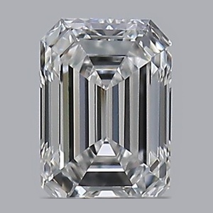 Emerald diamond — real photo