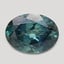 7.5x5.6mm  Bi-Color  Oval   Sapphire