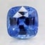 7.1x6.9mm Blue Cushion Sapphire