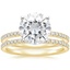 18K Yellow Gold Luxe Ballad Bridal Set (1/2 ct. tw.)