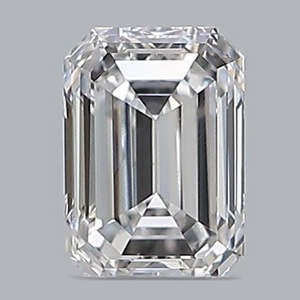 Emerald diamond — real photo