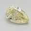 1.21 Ct. Fancy Intense Yellow Pear Lab Grown Diamond