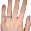 The Chatteris Ring, smallzoomed in top view on a hand