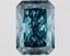 1.84 Ct. Fancy Vivid Blue Radiant Lab Grown Diamond