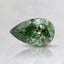 0.55 Ct. Fancy Vivid Pacific Green Pear Lab Grown Diamond