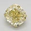 1.92 Ct. Fancy Intense Yellow Cushion Lab Grown Diamond