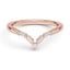 Custom Contoured Baguette Diamond Ring