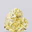 1.02 Ct. Fancy Intense Yellow Heart Lab Grown Diamond