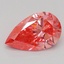 1.04 Ct. Fancy Vivid Pink Pear Lab Grown Diamond