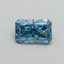 0.50 Ct. Fancy Vivid Blue Radiant Lab Grown Diamond