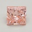 3.00 Ct. Fancy Intense Pink Princess Lab Grown Diamond