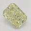 0.56 Ct. Fancy Light Yellow Radiant Diamond