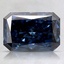 1.91 Ct. Fancy Deep Blue Radiant Lab Grown Diamond