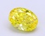2.09 Ct. Fancy Vivid  Yellow Oval Lab Grown Diamond