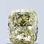 1.03 Ct. Fancy Yellow Cushion Lab Grown Diamond