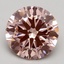 3.01 Ct. Fancy Intense Pink Round Lab Grown Diamond
